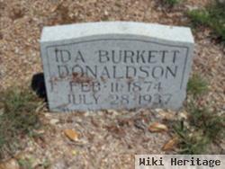 Ida Lowman Burkett Donaldson