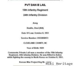 Pvt Dan Brevard Lail