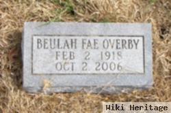 Beulah Fae Davis Overby