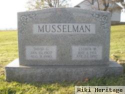 Esther May Stoltzfus Musselman