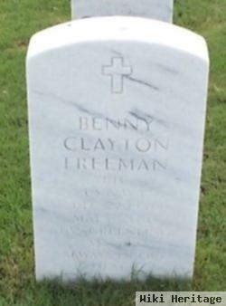 Benny Clayton Freeman