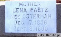 Lena Osterman Paetz