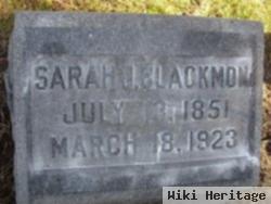 Sarah Jane Mozley Blackmon