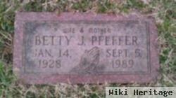 Betty J Pfeffer