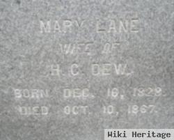 Mary "polly" Lane Dew