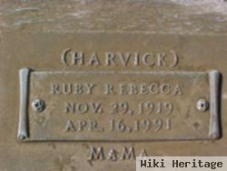 Ruby Rebecca Harvick Wallace