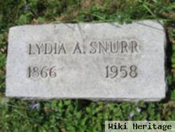 Lydia A Snurr