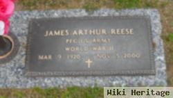 Pfc James Arthur Reese