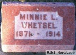 Minnie L Cartmell Whetsel