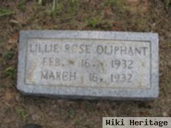 Lillie Rose Oliphant