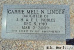 Carrie Mell Nobles Linder