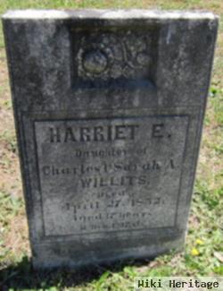 Harriet E Willits