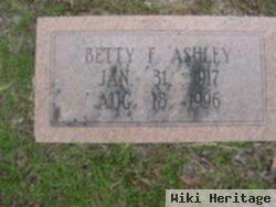 Betty F. Ashley