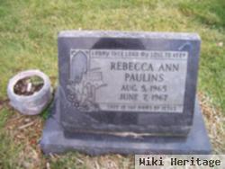 Rebecca Ann Paulins