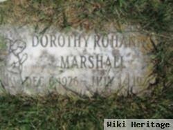 Dorothy Rohanna Marshall