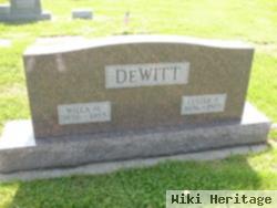 Willa H Dewitt