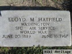 Lloyd M Hatfield