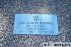 Joe Aaron Bowden