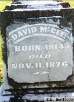 David Mcgee