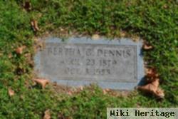 Bertha G. Dennis