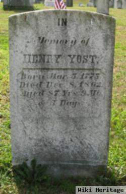 Henry Yost, Sr