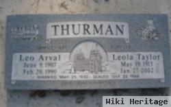 Leo Arval Thurman