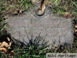 Artie B Durrett