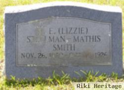 Mary Elizabeth "lizzie" Griffin Steelman Mathis Smith