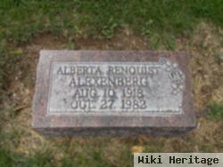 Alberta Renquist Alexenberg