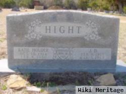 J. D. Hight