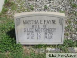 Martha E. Payne Motsinger