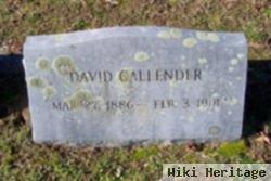 David Callender