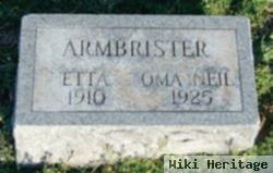 Etta Armbrister