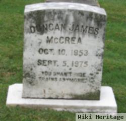 Duncan James Mccrea