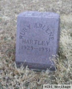 Ruby Arlene Hartley