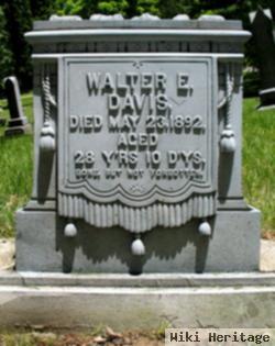 Walter E Davis