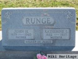 Katherine L Pleitner Runge