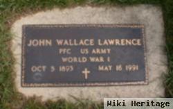 Pfc John Wallace Lawrence, Sr