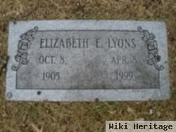 Elizabeth E. Lyons