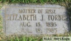 Elizabeth J. Forbes