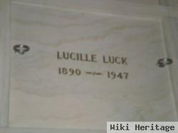 Martha Lucille "mattie" Luck