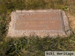 Nan Macmillan Hare