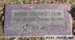 Wende Elizabeth Lusk