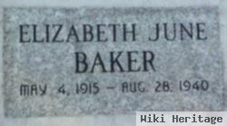 Elizabeth June Baker