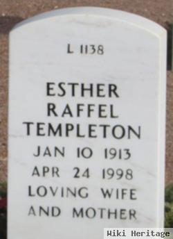 Esther Raffel Templeton