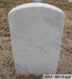 Rose Marie Weckherlin Hale