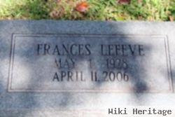 Frances Watkins Lefeve