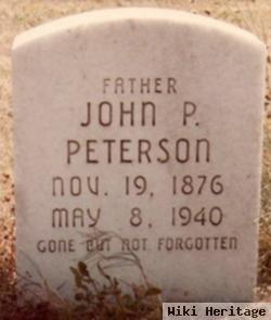 John P "pete" Peterson