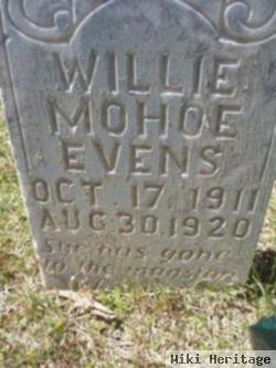 Willie Mohoe Evens