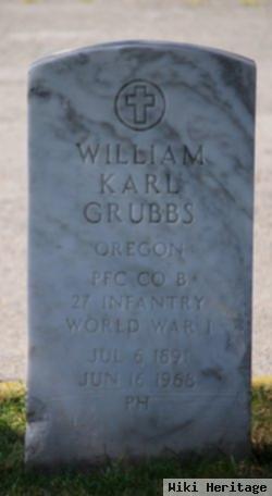 William Karl Grubbs